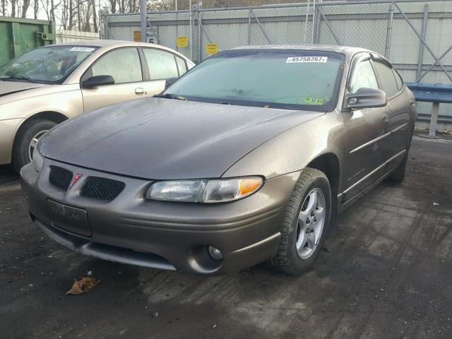 1G2WP52K62F199383 - 2002 PONTIAC GRAND PRIX GRAY photo 2