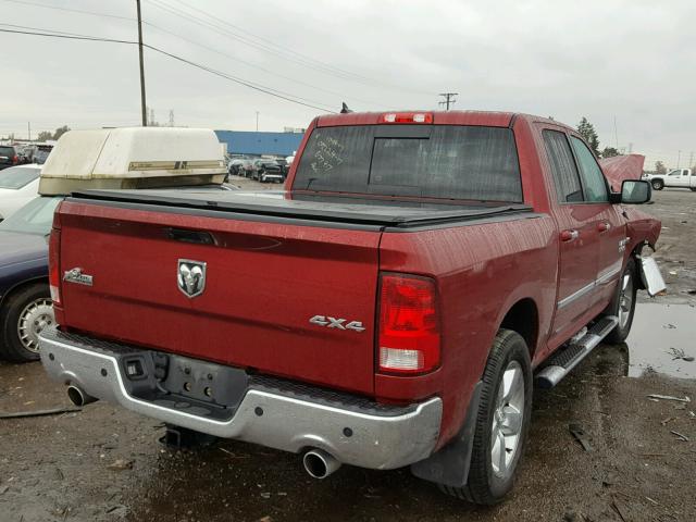 1C6RR7LT2DS577917 - 2013 RAM 1500 SLT RED photo 4