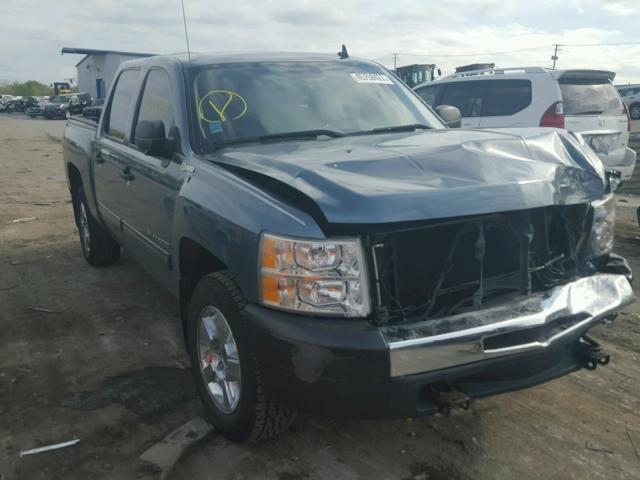 3GCFC13509G224621 - 2009 CHEVROLET SILVERADO BLUE photo 1