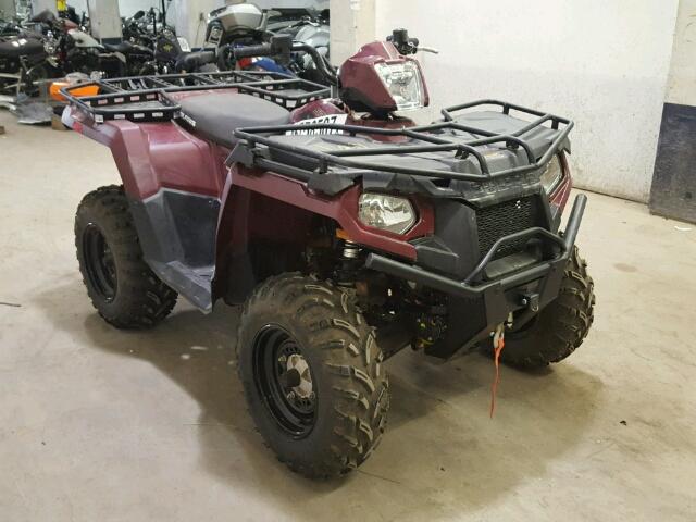 4XASEG509HA093657 - 2017 POLARIS SPORTSMAN BURGUNDY photo 1