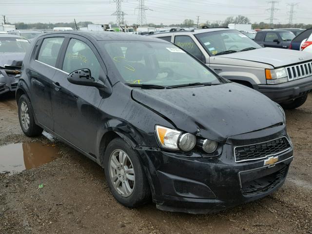 1G1JC6SH0G4122399 - 2016 CHEVROLET SONIC LT BLACK photo 1