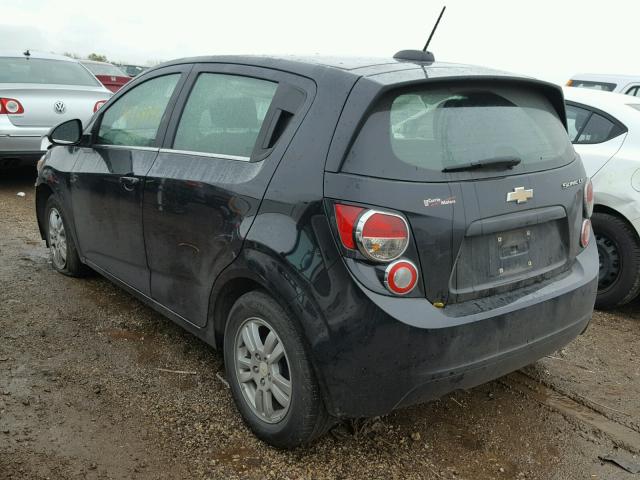 1G1JC6SH0G4122399 - 2016 CHEVROLET SONIC LT BLACK photo 3