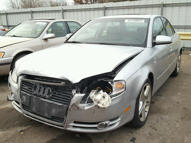 WAUDF68E45A515679 - 2005 AUDI A4 SILVER photo 2