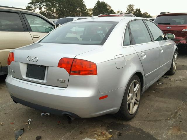 WAUDF68E45A515679 - 2005 AUDI A4 SILVER photo 4