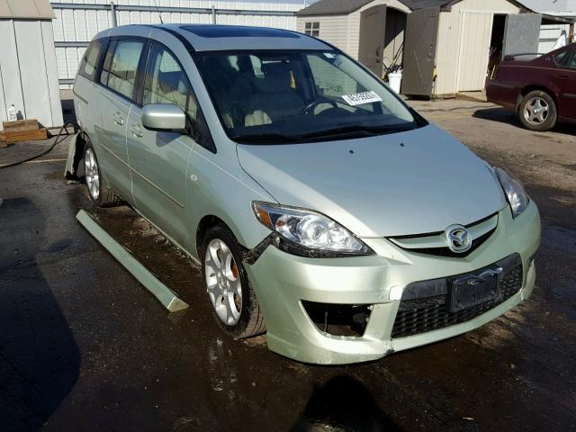 JM1CR29L880303406 - 2008 MAZDA 5 GREEN photo 1