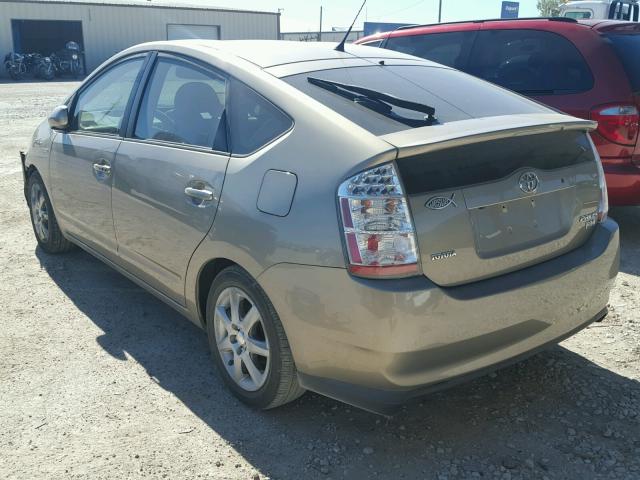 JTDKB20UX93532837 - 2009 TOYOTA PRIUS BROWN photo 3