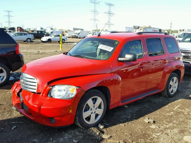 3GNBAAFW3BS511776 - 2011 CHEVROLET HHR LS RED photo 2