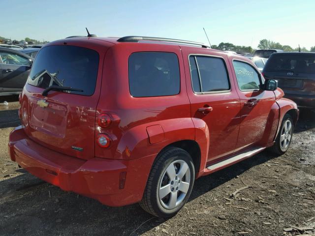3GNBAAFW3BS511776 - 2011 CHEVROLET HHR LS RED photo 4