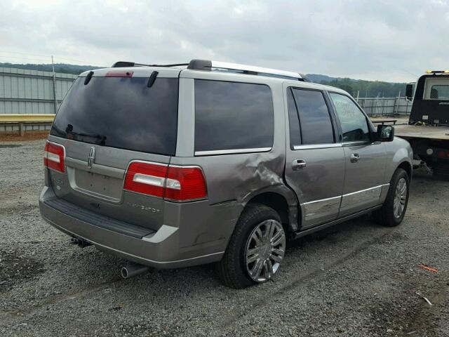 5LMFU28598LJ18979 - 2008 LINCOLN NAVIGATOR Brązowy zdjęcie 4