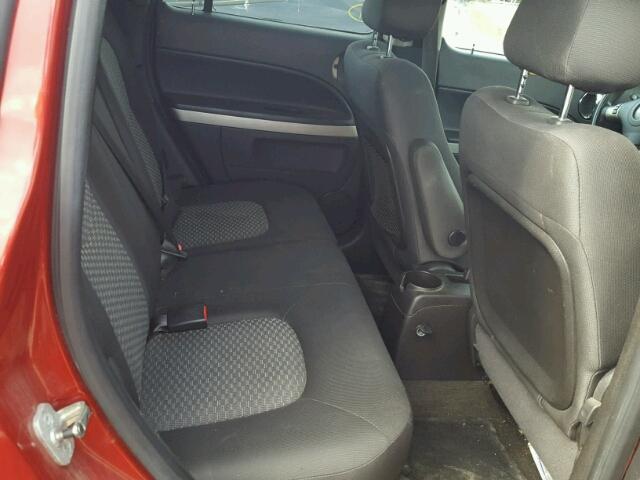 3GNBAADB4AS515866 - 2010 CHEVROLET HHR LS Rojo foto 6