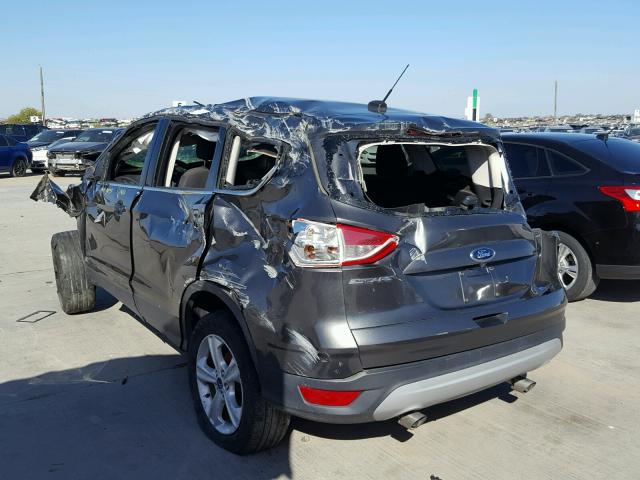 1FMCU0G78FUA77619 - 2015 FORD ESCAPE SE CHARCOAL photo 3