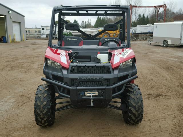 4XAUH9EA6DB161700 - 2013 POLARIS RANGER RED photo 2