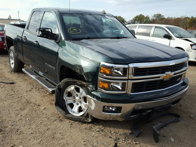 1GCVKREC4EZ318181 - 2014 CHEVROLET SILVERADO GREEN photo 1