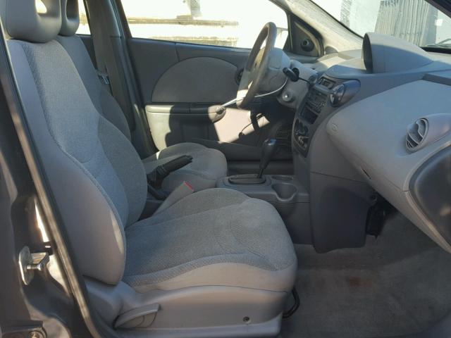 1G8AG52F43Z120151 - 2003 SATURN ION LEVEL SILVER photo 5