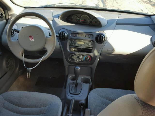 1G8AG52F43Z120151 - 2003 SATURN ION LEVEL SILVER photo 9