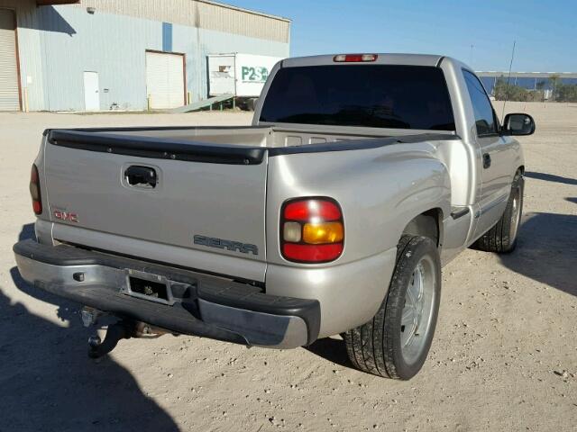 1GTEC14V55Z100042 - 2005 GMC NEW SIERRA GRAY photo 4