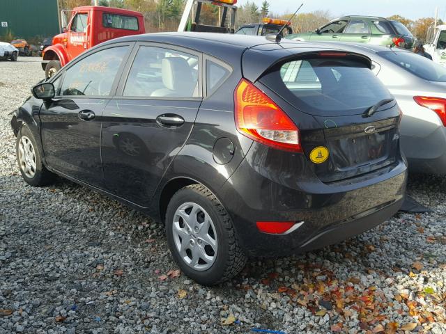 3FADP4TJ2DM213324 - 2013 FORD FIESTA BLACK photo 3