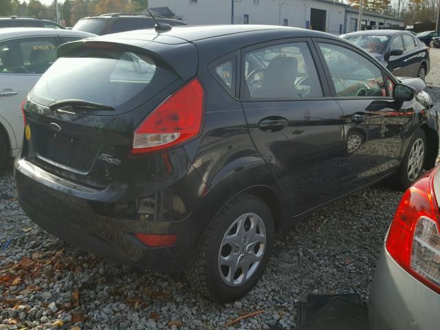 3FADP4TJ2DM213324 - 2013 FORD FIESTA BLACK photo 4