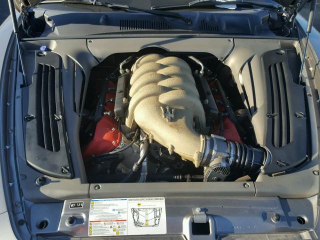 ZAMBB18A120007771 - 2002 MASERATI SPYDER CAM GRAY photo 7