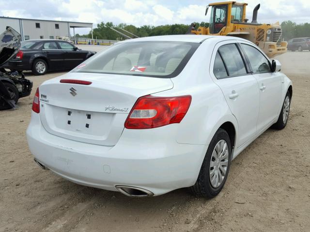 JS2RE9A1XC6100120 - 2012 SUZUKI KIZASHI S WHITE photo 4