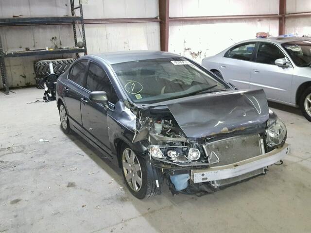 1HGFA16579L022378 - 2009 HONDA CIVIC SILVER photo 1