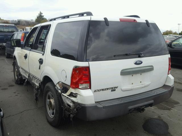 1FMPU16586LA80999 - 2006 FORD EXPEDITION WHITE photo 3