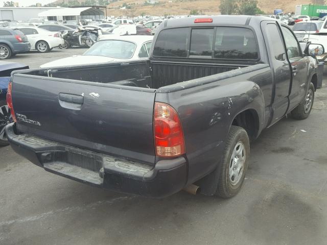 5TFTX4CN5FX059715 - 2015 TOYOTA TACOMA ACC GRAY photo 4