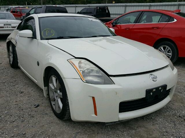 JN1AZ34E53T002205 - 2003 NISSAN 350Z COUPE WHITE photo 1