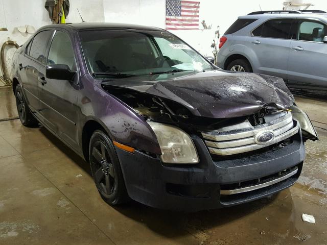 3FAHP01177R178025 - 2007 FORD FUSION SE PURPLE photo 1