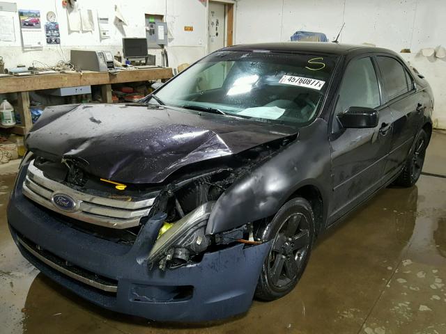 3FAHP01177R178025 - 2007 FORD FUSION SE PURPLE photo 2