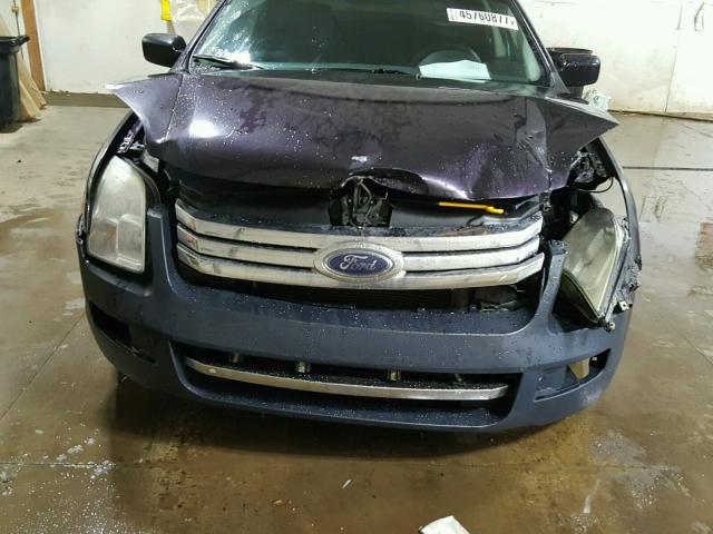 3FAHP01177R178025 - 2007 FORD FUSION SE PURPLE photo 9