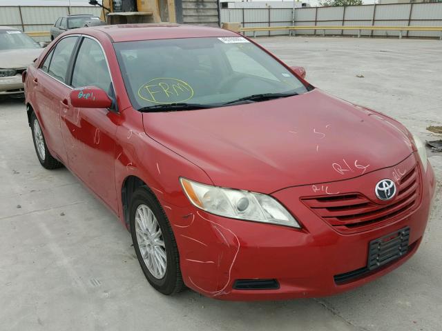 4T1BE46K27U076988 - 2007 TOYOTA CAMRY NEW RED photo 1