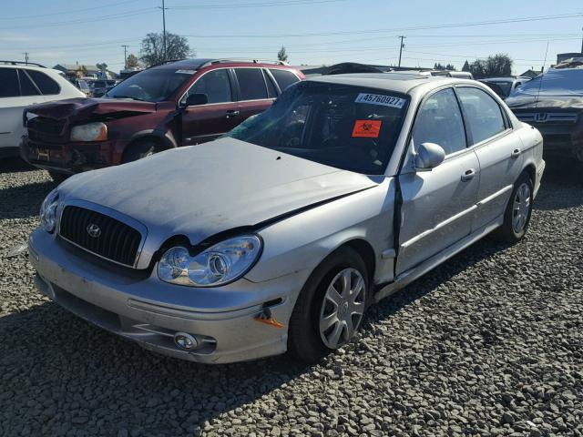 KMHWF25S05A188837 - 2005 HYUNDAI SONATA GL SILVER photo 2