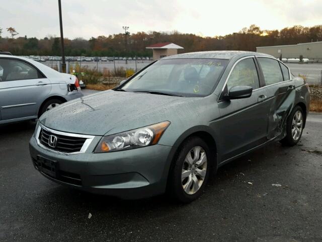 1HGCP26808A154085 - 2008 HONDA ACCORD EXL GREEN photo 2