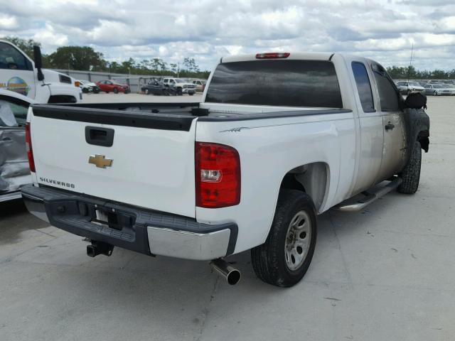 1GCEC19C69Z157296 - 2009 CHEVROLET SILVERADO BURN photo 4