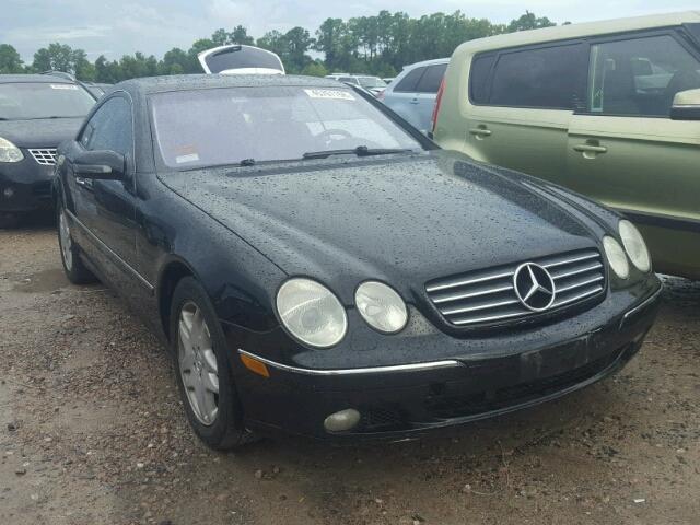 WDBPJ75J32A025525 - 2002 MERCEDES-BENZ CL 500 BLACK photo 1