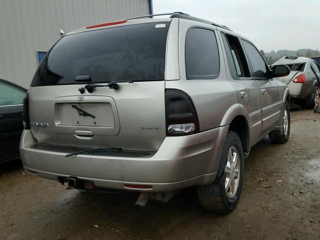 1GHDT13S822209998 - 2002 OLDSMOBILE BRAVADA GOLD photo 4