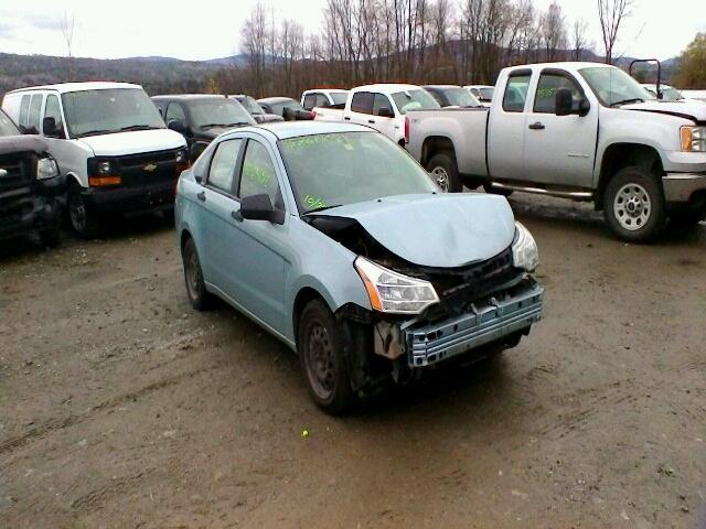 1FAHP34N48W297164 - 2008 FORD FOCUS S/SE BLUE photo 1