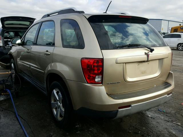 2CKDL33F686002440 - 2008 PONTIAC TORRENT GOLD photo 3