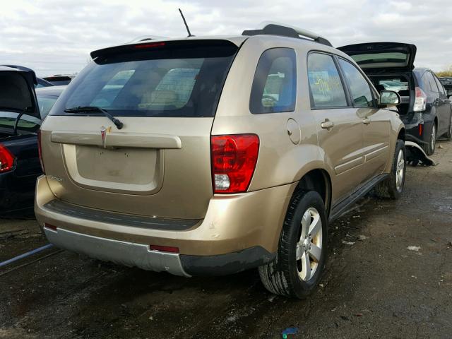 2CKDL33F686002440 - 2008 PONTIAC TORRENT GOLD photo 4