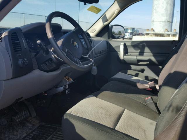 2GCEC19C181314031 - 2008 CHEVROLET SILVERADO BLUE photo 5