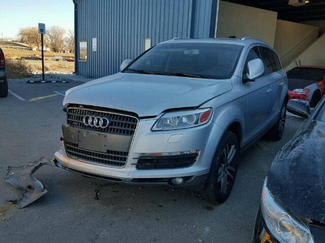 WA1BV74LX7D020874 - 2007 AUDI Q7 SILVER photo 2