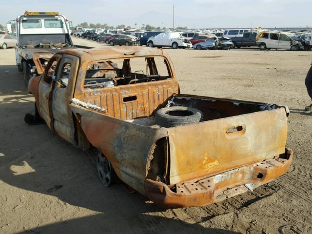 5TETX22N17Z418073 - 2007 TOYOTA TACOMA BURN photo 3