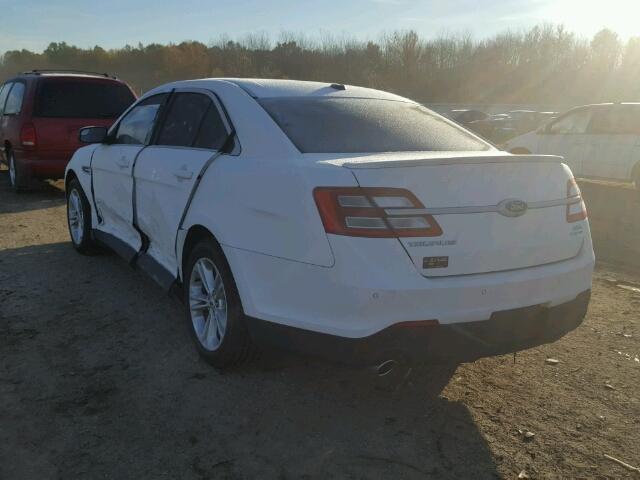 1FAHP2E8XEG137024 - 2014 FORD TAURUS SEL WHITE photo 3