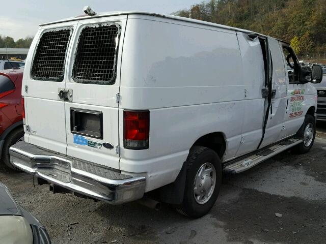 1FTSE3EL4CDA11109 - 2012 FORD ECONOLINE WHITE photo 4