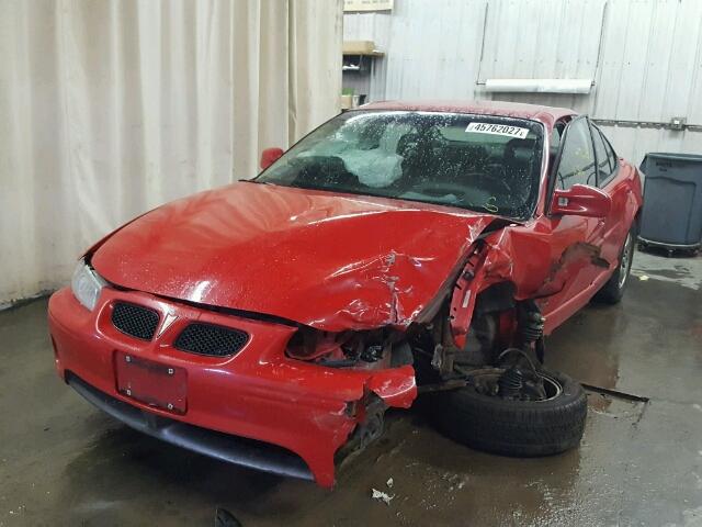 1G2WP5213WF337118 - 1998 PONTIAC GRAND PRIX 红色 照片 2