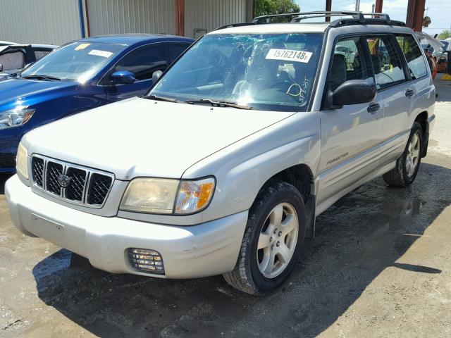 JF1SF65681G755368 - 2001 SUBARU FORESTER S ვერცხლისფერი ფოტო 2