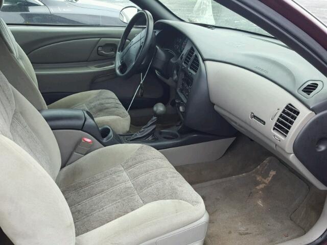 2G1WW12E839124513 - 2003 CHEVROLET MONTE CARL 勃艮第红 照片 5