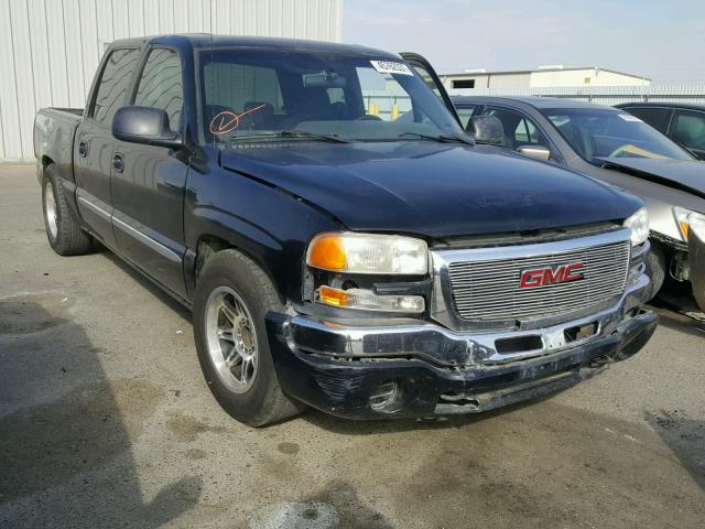 2GTEC13V561300155 - 2006 GMC NEW SIERRA BLACK photo 1