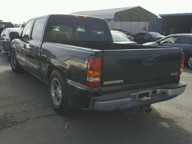 2GTEC13V561300155 - 2006 GMC NEW SIERRA BLACK photo 3